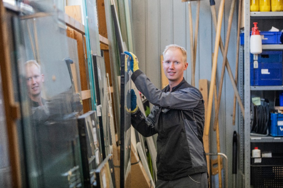 Glasbruch – Sicherung der Schadenstelle